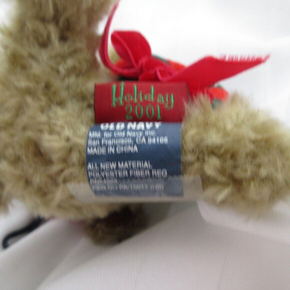 Vintage Old Navy Christmas Teddy Bear Ornament - Picture 7 of 7